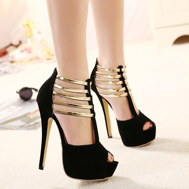 Women'S Shoes Quality - High heels 2026 summer hollow out