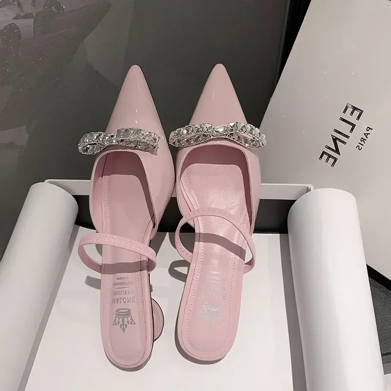 Women Patent Pink Slippers Spr - đánh giá và giá Women'S Shoes Clogs