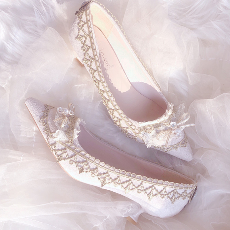 Lolita Triều Đình Cao Cấp Phon - đánh giá và giá Court Heel Pointed