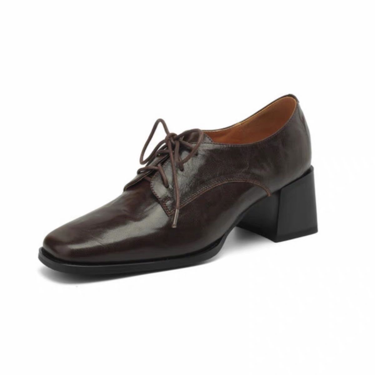 Women Square Toe Lace Up Oxfor - đánh giá và giá Oxford Lace Up Women
