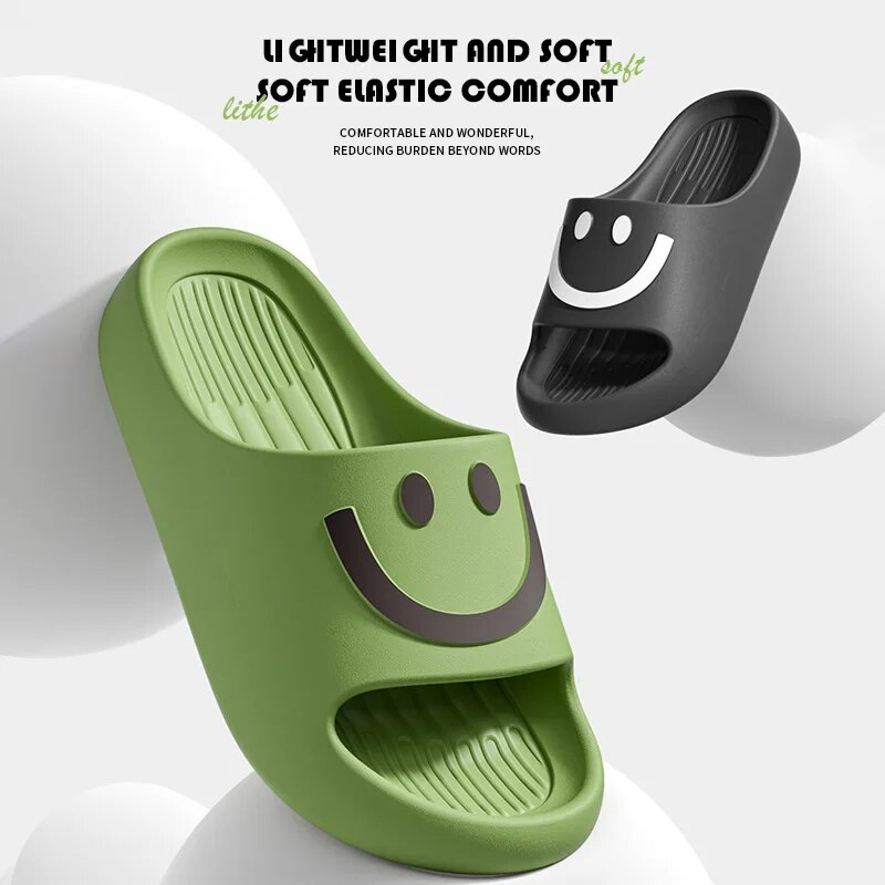 Smiley Face Cloud Slippers Wom - đánh giá và giá Mule Slip On