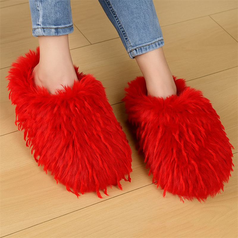 Winter Women's Slippers Fluffy - đánh giá và giá Women'S Shoes Clogs