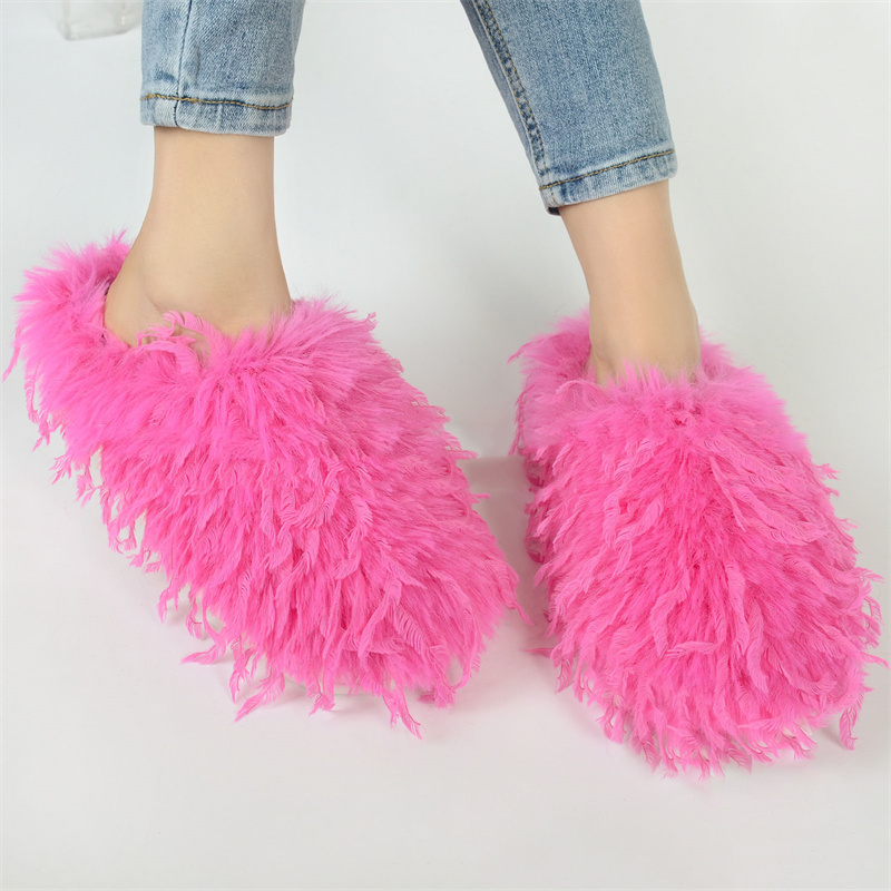 Winter Women's Slippers Fluffy - đánh giá và giá Women'S Shoes Clogs