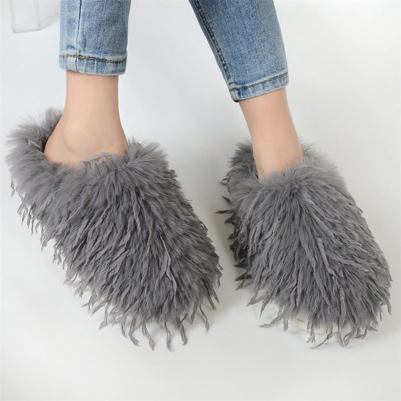 Winter Women's Slippers Fluffy - đánh giá và giá Women'S Shoes Clogs