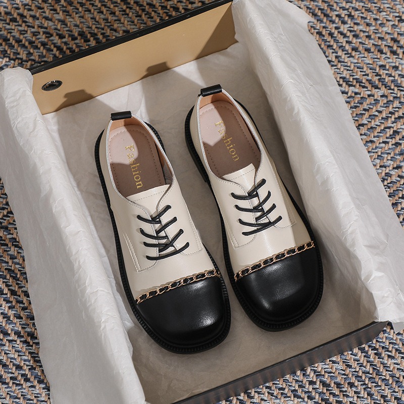 new retro Women's Shoes fashio - đánh giá và giá Oxford Lace Up Women