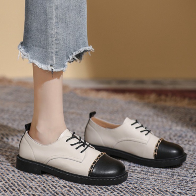 new retro Women's Shoes fashio - đánh giá và giá Oxford Lace Up Women