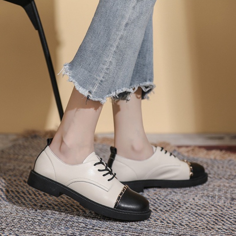 new retro Women's Shoes fashio - đánh giá và giá Oxford Lace Up Women