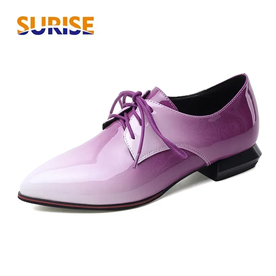 British Women Oxfords Gradient - đánh giá và giá Oxford Lace Up Women