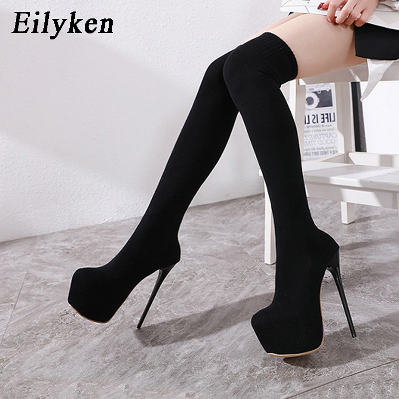 Eilyken Thời Trang Nền Tảng Vả - đánh giá và giá Sock Boot Women