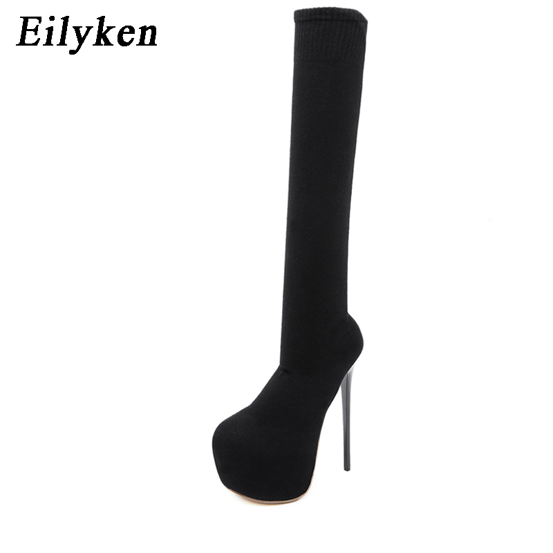 Eilyken Thời Trang Nền Tảng Vả - đánh giá và giá Sock Boot Women