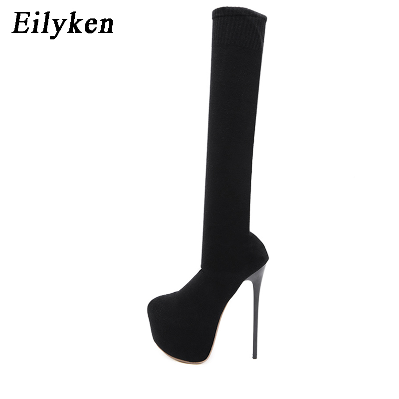 Eilyken Thời Trang Nền Tảng Vả - đánh giá và giá Sock Boot Women