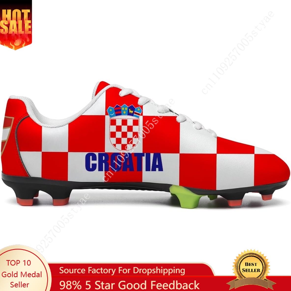 Croatia Flag Croatian Football - đánh giá và giá Oxford Lace Up Women
