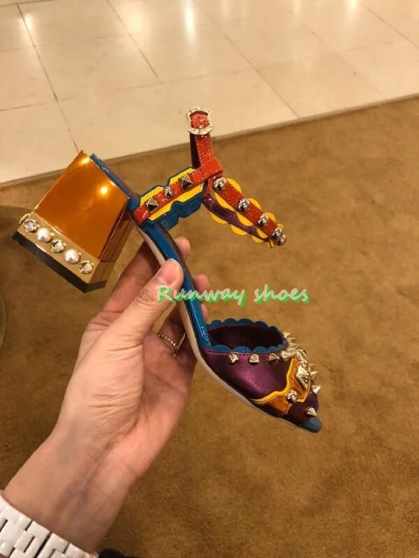 Rhinestone Pearl Heels T-strap - đánh giá và giá Women'S Shoes Clogs
