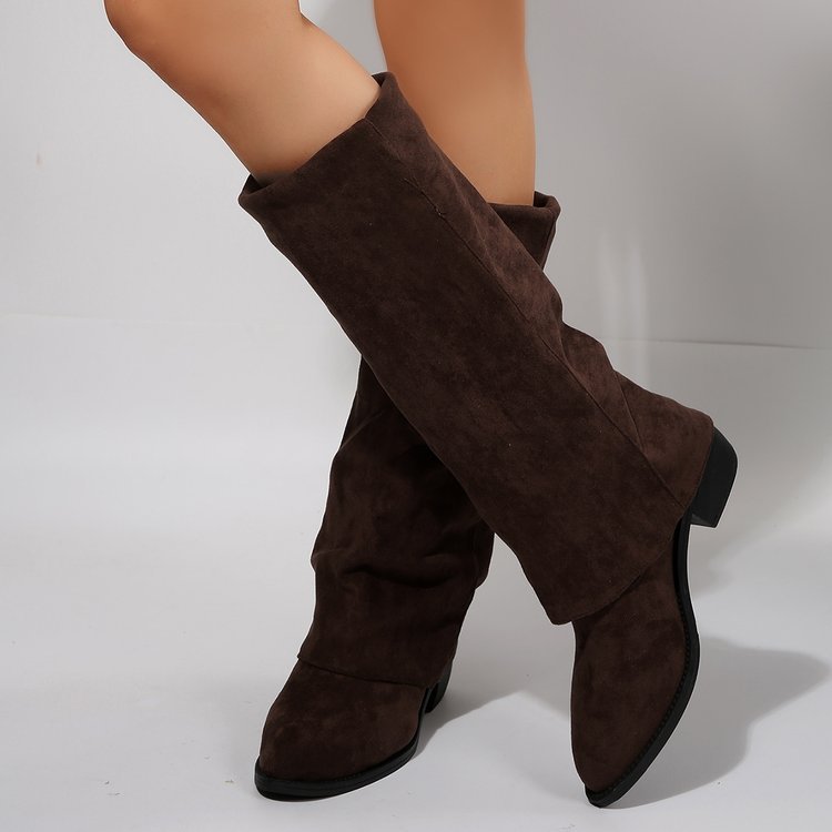 Cowboy boots 2025 new autumn a - đánh giá và giá Sock Boot Women