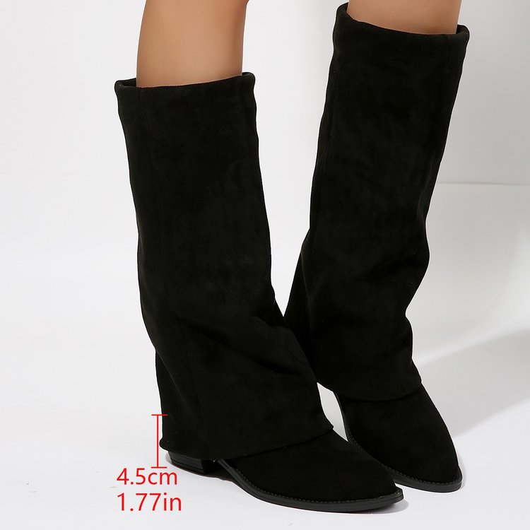 Cowboy boots 2025 new autumn a - đánh giá và giá Sock Boot Women
