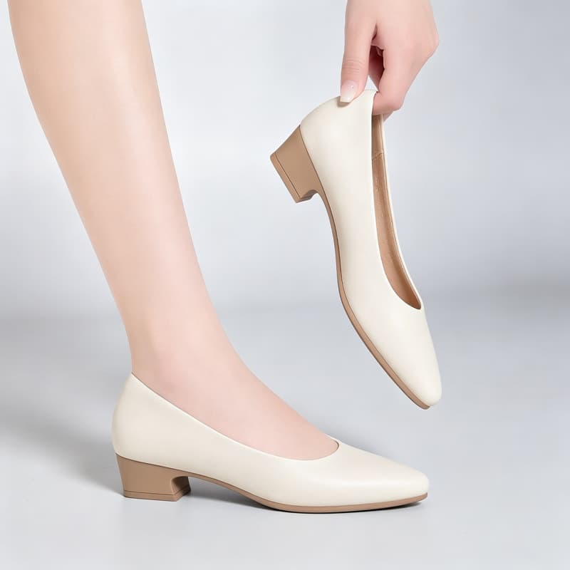 All Match Elegant Women's Soft - đánh giá và giá Court Heel Pointed