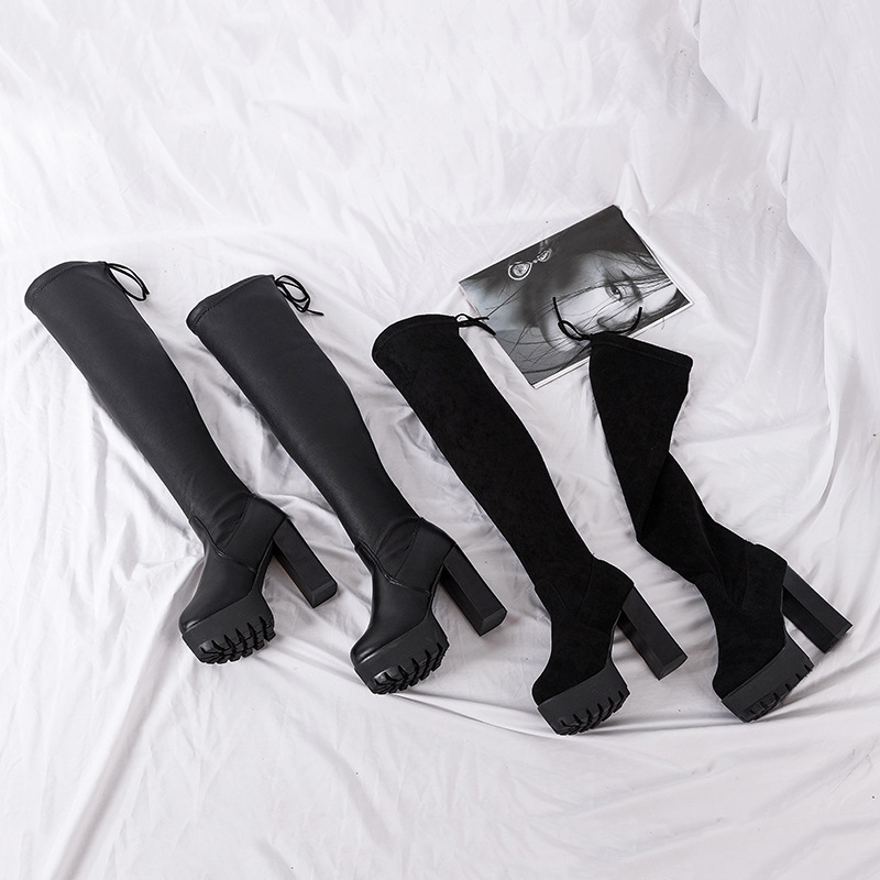 Knee over long boots for women - đánh giá và giá Sock Boot Women