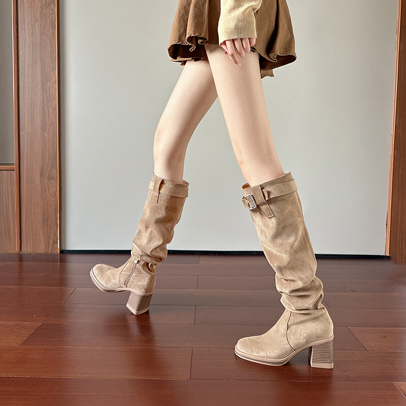 High heeled knee high boots fo - đánh giá và giá Sock Boot Women