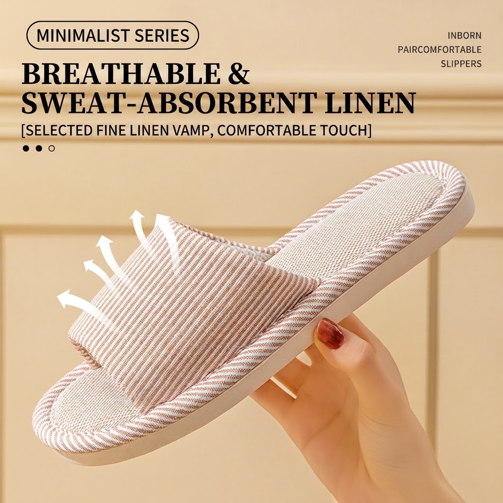 Breathable Flax Linen Slippers - đánh giá và giá Mule Slip On