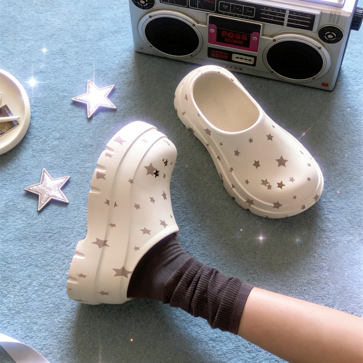 Summer New Platform Slippers f - đánh giá và giá Women'S Shoes Clogs